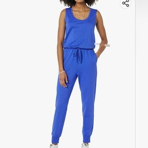 Blue Soft Jumpsuit